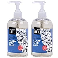 Better Life Hand and Body Soap, Clary Sage, 12 Ounces (Pack of 2)