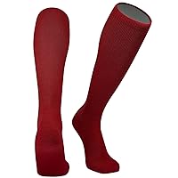 All Sport Knee High Long Tube Socks, Cardinal Red