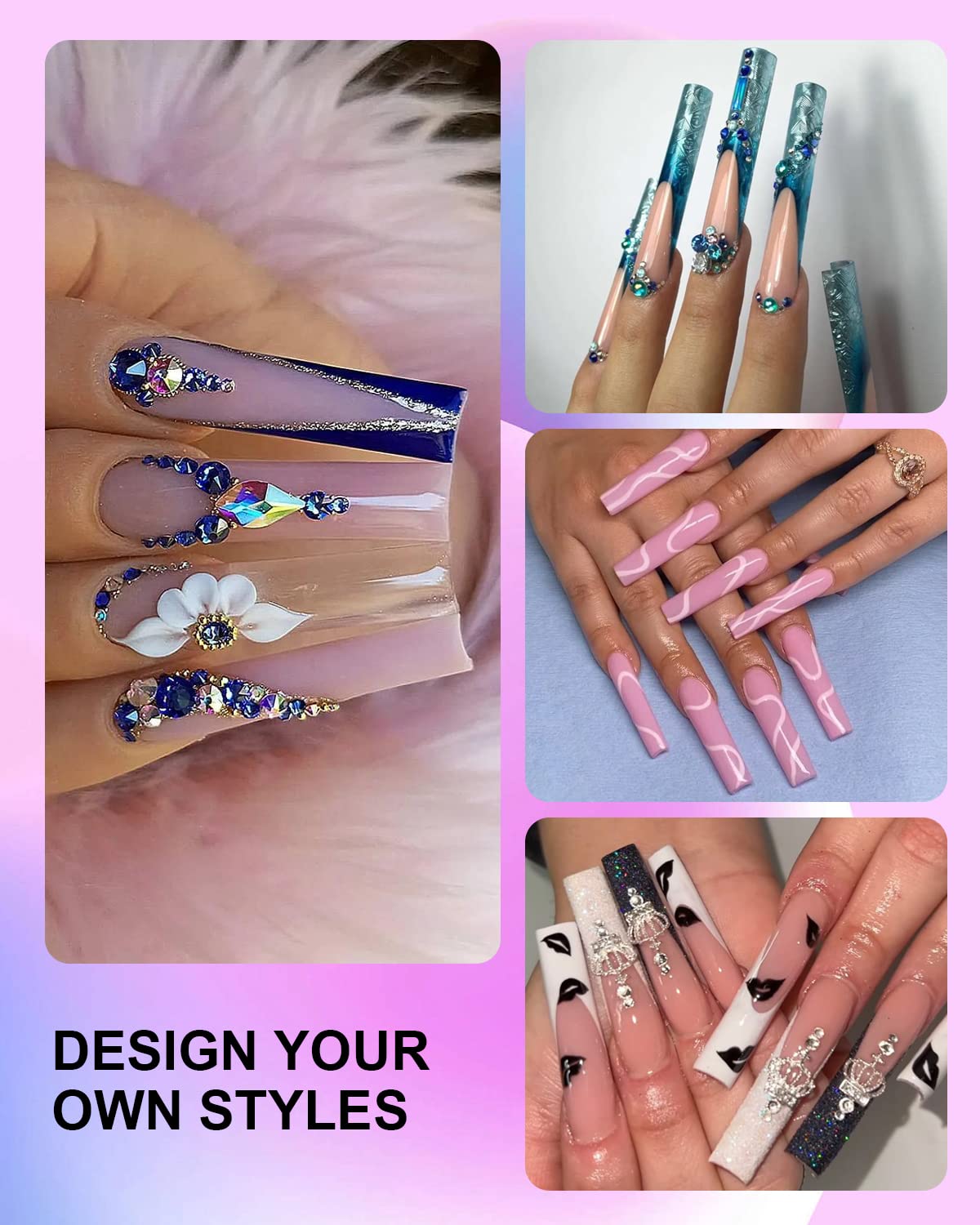 Press on Nails 101: Tapered Square Shape 💗🥰✨ some clients don't like... |  TikTok