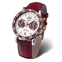 Undine Womens Analog Quartz Watch with Leather Bracelet VK64-515E567
