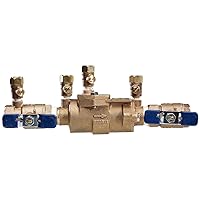 Febco 1113 850-QT Double Check Valve Bronze Body Quarter Turn Shutoff, 1