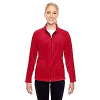 Womens Campus Microfleece Jacket TT90W -Sport RED XS