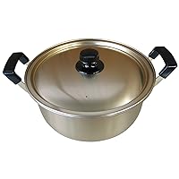 Ooi Metal Commercial Use Genuine Acid Two-Handled Pot, 9.4 inches (24 cm)