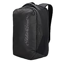 Eddie Bauer Voyager 3.0 Backpack with Dual Access Main Compartment and Back Panel Pockets for Both Laptop and Tablet, Black, 30L