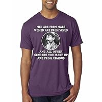 Men are from Mars Women are from Venus Political Men's T-Shirt