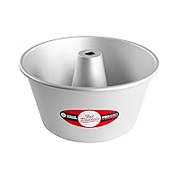 Fat Daddio's PAF-8375 Anodized Aluminum Angel Food Cake Pan, 8 Inch