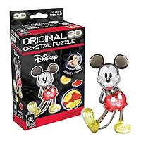 BePuzzled | Disney Mickey Original 3D Crystal Puzzle, Ages 12 and Up