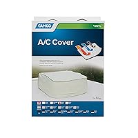 Camco 45392 Vinyl Air Conditioner Cover. Fits Dometic Brisk Air Models (White)