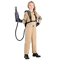 Ghostbusters Kids Costume | Child Ghost Busting Cosplay Costume, Proton Pack Accessory Included