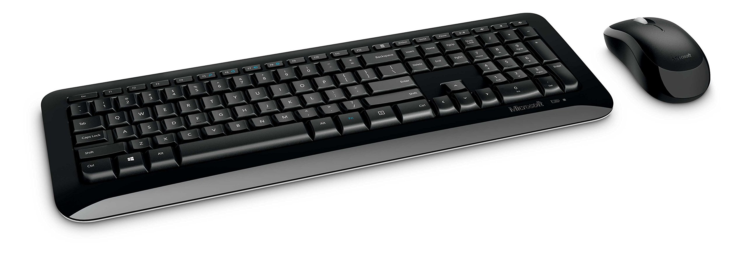 Microsoft Wireless Desktop 850 with AES ) - Black. Wireless Keyboard and Mouse Combo. Snap-In USB Transciever. Right/Left Hand Use Mouse