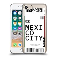 Head Case Designs Mexico City Luggage Tags 2 Soft Gel Case Compatible with Apple iPhone 7/8 / SE 2020 & 2022