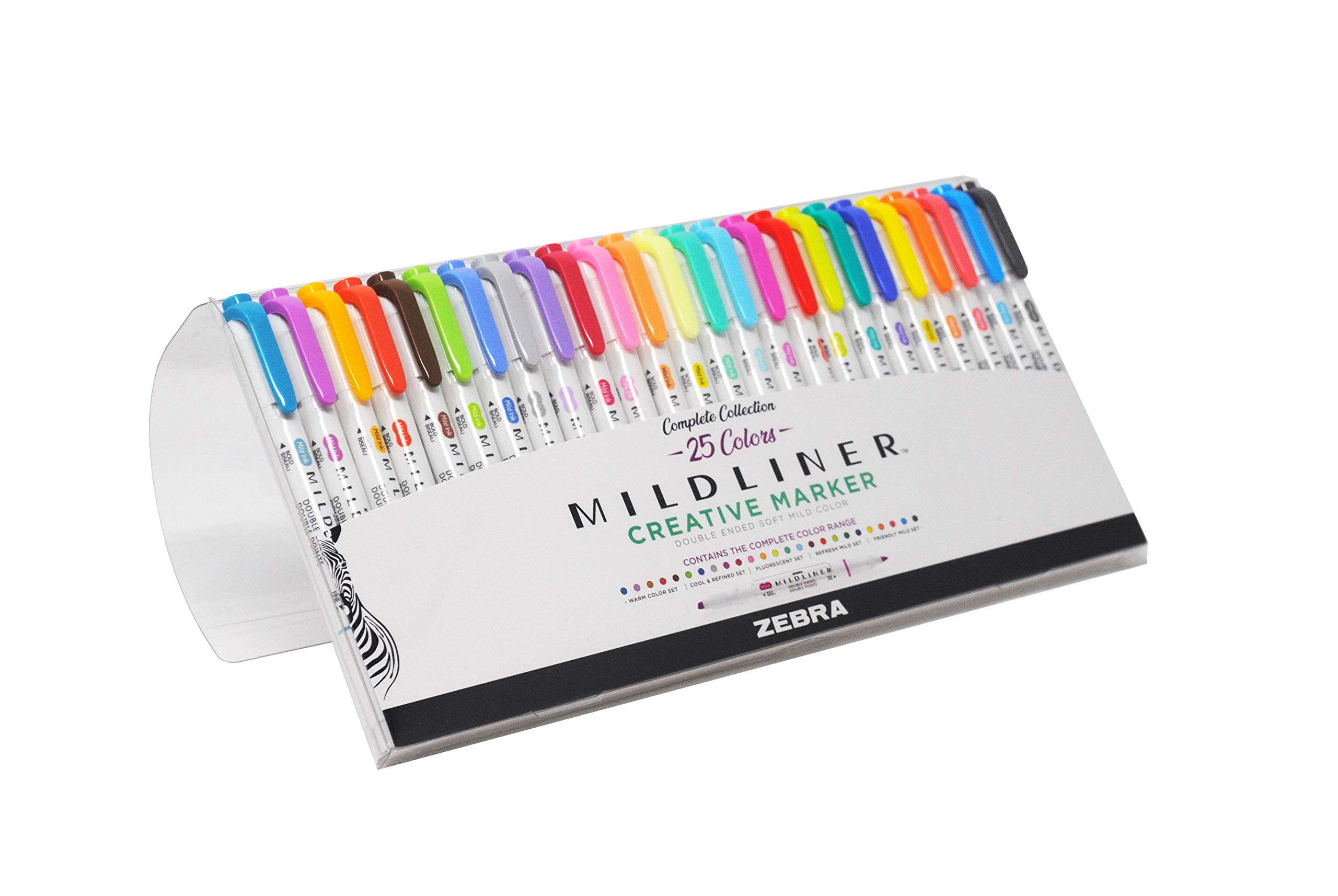 Mua Zebra Pen Mildliner Double Ended Highlighter Set, Broad and Fine Point  Tips, Assorted Ink Colors, 25-Pack trên Amazon Mỹ chính hãng 2023 |  Giaonhan247