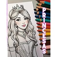 Princesas: Livro de Colorir (Livros de Colorir) (Portuguese Edition) Princesas: Livro de Colorir (Livros de Colorir) (Portuguese Edition) Paperback