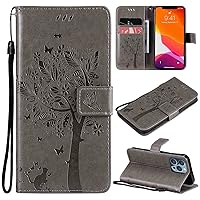 Phone Cover Wallet Folio Case for LG G4, Premium PU Leather Slim Fit Cover for LG G4, 2 Card Slots, Exactly fit, Gray