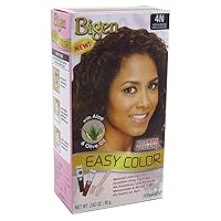 Easy Color Permanent Hair Dye with Aloe & Olive Oil, Mocha Brown, 2.82OZ