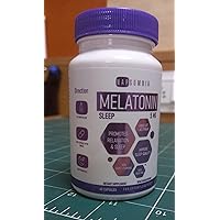 Melatonin for Sleeping for Men & Women - Sleep Melatonin w/Valerian Root Extract - Vegan Melatonin 5 Mg Capsules - Sleep Aid for Adults - Deep Sleep Supplements to Ease Jet Lag Strain
