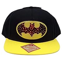 DC Comics Batman Snapback Hat with Illuminating Logo
