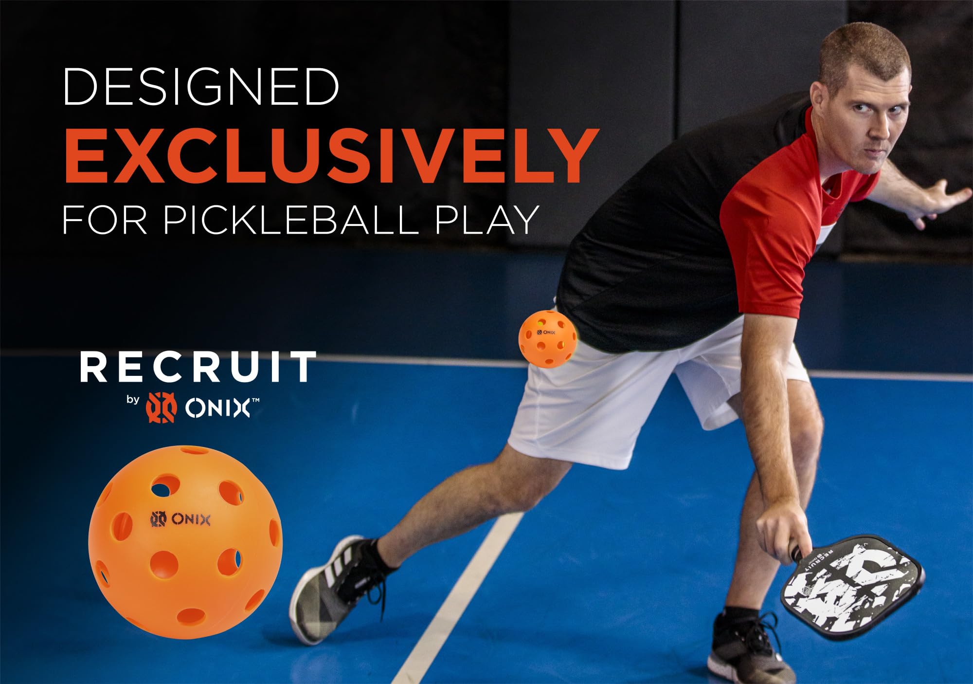 ONIX Recruit Indoor Pickleball Ball