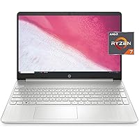 HP 15-EF200 Laptop 2023 15.6” FHD 1920 x 1080 Display Touchscrenn, AMD Ryzen 7 5700U, 8-core, AMD Radeon Graphics, 16GB DDR4, 2TB SSD, Wi-Fi 5, Bluetooth 5, 720p HD Camera, Windows 10 Pro