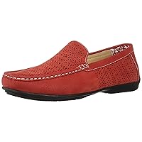 STACY ADAMS Men's Cicero Perfed Moc Toe Slip-on Driving Style Loafer