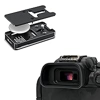 Camera Eyecup + Quick Release Plate for AirTag：Camera Eyecup with Quick Release Plate for AirTag