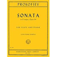 INT1587 - Prokofiev - Sonata in D major, Opus 94 For Flute and Piano