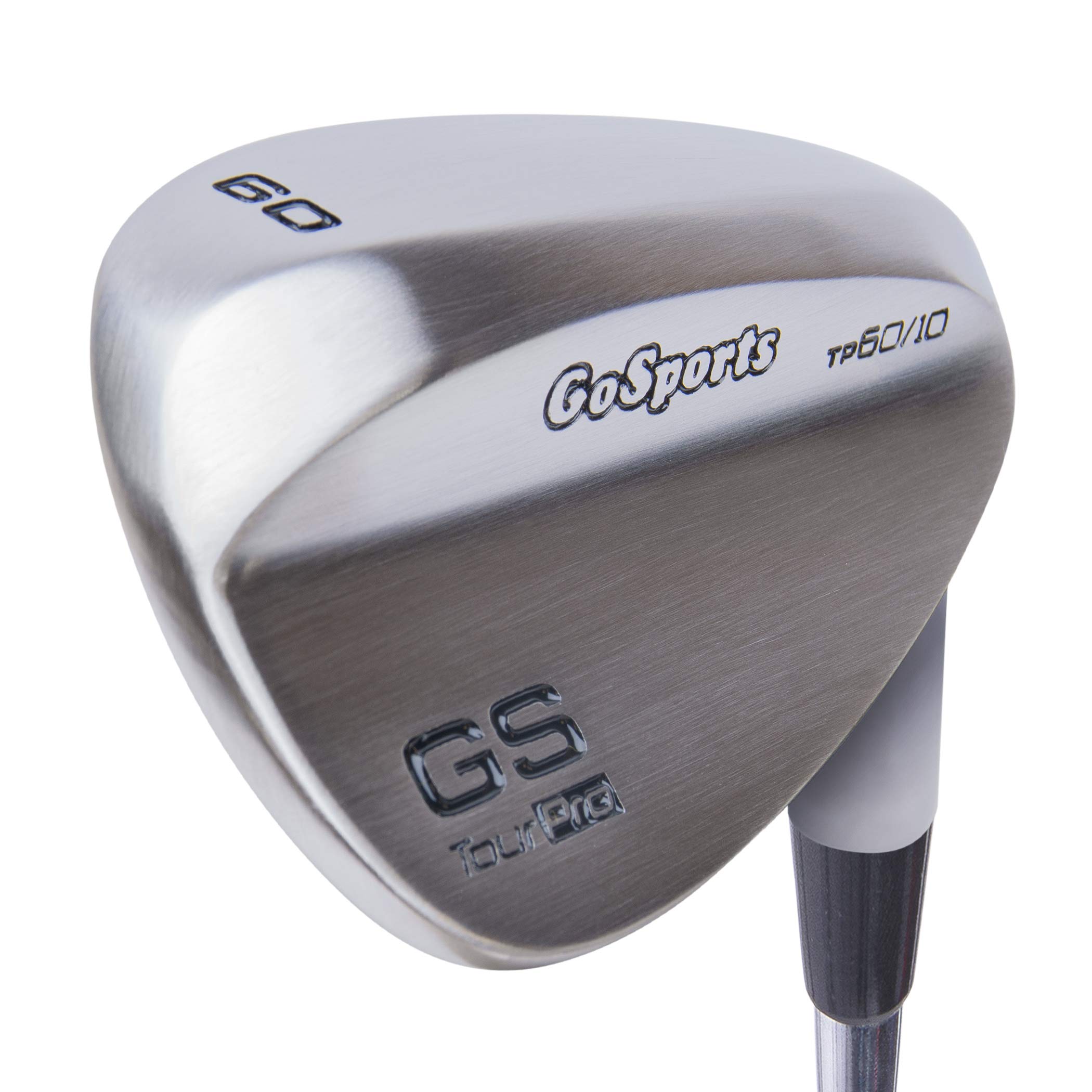 GoSports Tour Pro Golf Wedges – 52 Gap Wedge, 56 Sand Wedge and 60 Lob Wedge in Satin or Black Finish (Right Handed)