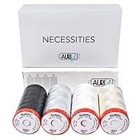 Aurifil Necessities Thread Collection - 4 spools, Assorted