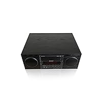 Sharp CD-BH350 Micro Audio Component System with 5 CD Changer, Bluetooth, FM Radio & USB Playback - 50 Watts RMS
