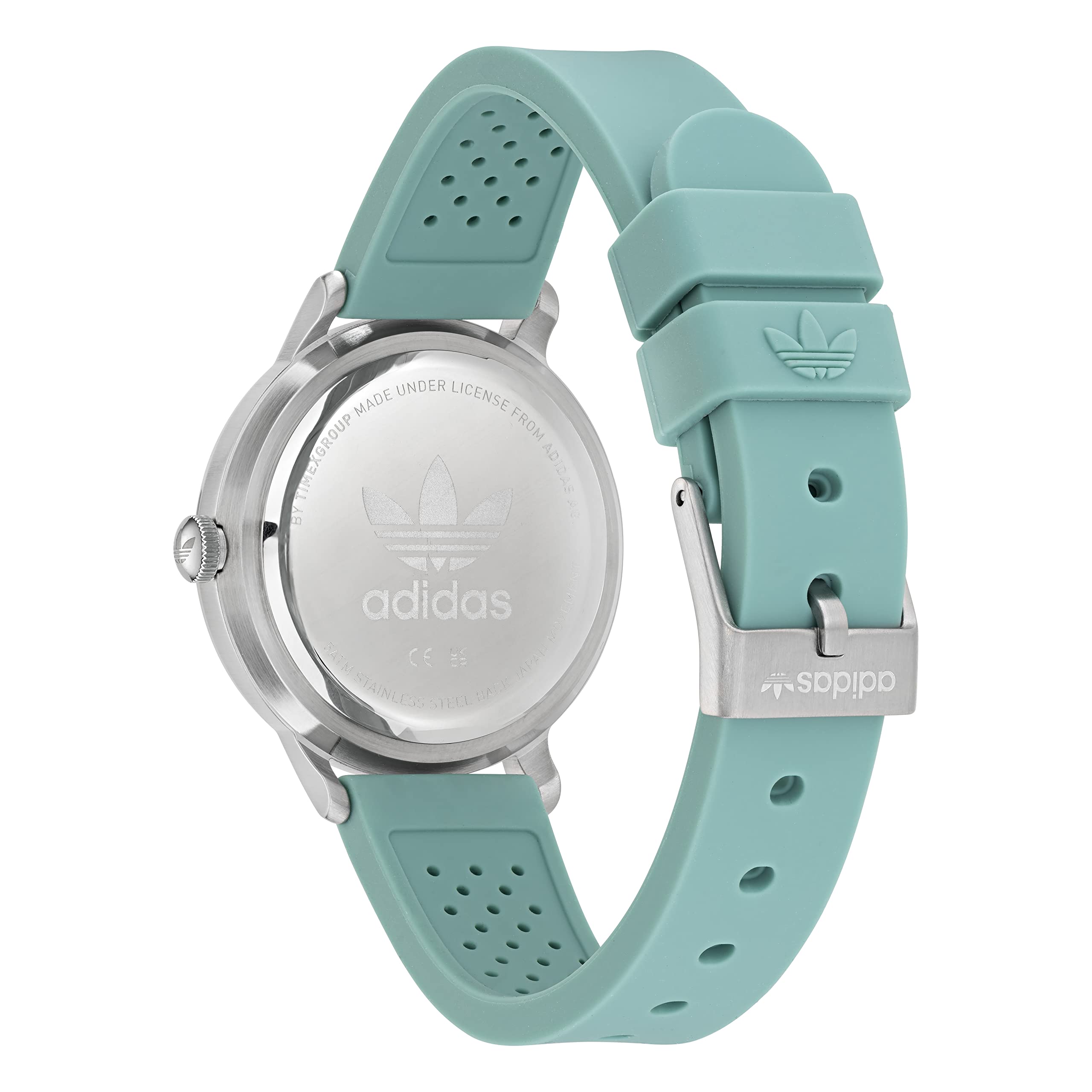 adidas Green Silicone Strap Watch (Model: AOSY220682I)
