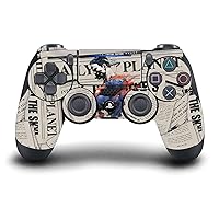 Head Case Designs Officially Licensed Superman DC Comics Newspaper Logos and Comic Book Vinyl Sticker Gaming Skin Decal Cover Compatible with Sony Playstation 4 PS4 DualShock 4 Controller