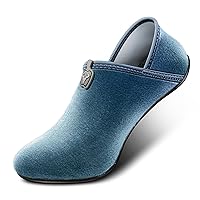 BULLIANT Women Slippers Socks, Slip on Shoes for Women Barefoot Yoga Shoe Comfortable Stretch Fit
