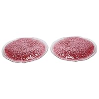 Eye Pads,Reusable Under Eye Patches,2 Pcs Gel Ice Pack Reusable Cooling Gel Eye Ice Pack,Round Hot Cold Compress Therapy Pain Fatigue Relief Redness,Eye Relax,Wisdom Teeth