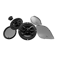 Infinity KAPPAPERFECT600X 6-1/2” Component Speaker System Compatible with Harley