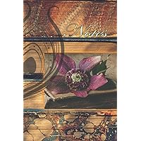 Junk Journal Aesthetic Collage of Old Books Design Handmade Look: Beautiful Junk Journal Notepad made to look Handmade