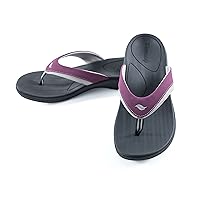 Powerstep Women's Archwear, Arch Supporting Thong Sandal, Orthotic Casual Dress Flip Flop