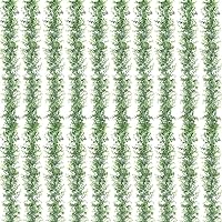 Dolicer 10 Pack Eucalyptus Garland, 60FT Faux Eucalyptus Greenery Garland, Artificial Eucalyptus Leaves Vine, Fake Hanging Eucalyptus Garlands Wedding Backdrop Arch Wall Table Party Decor (Grey Green)