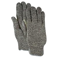 CutMaster para-Aramid Blend Terrycloth Knit Gloves with Continuous Knit Wrist - Cut Level 4 (12 Pair)