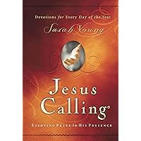 Jesus Calling, Padded Hardcover, with Scripture references