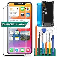 for iPhone 11 Pro Max Screen Replacement A2218 3D Touch LCD Screen Replacement A2161 LCD Display A2220 Touch Digitizer Assembly Repair Parts Kits