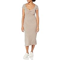 Volcom Women's All Booed Up Fitted Midi Dress