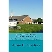 What Other Church Marquees Have Said What Other Church Marquees Have Said Paperback