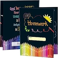 Really Good Stuff Homework Tri-Fold 3-Pocket Folders - 12 folders