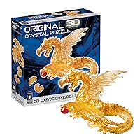 BePuzzled | Dragon Deluxe Original 3D Crystal Puzzle, Ages 12 and Up