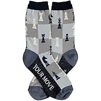 Foot Traffic Novelty Sports Socks, Funny Cute Sports-Themed Socks for Women, Sizes 4–10