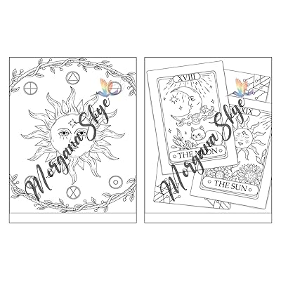 Witchcraft Coloring Book for Adults