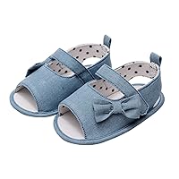 Slide Sandals Size 3 Infant Boys Girls Open Toe Bowknot Shoes First Walkers Shoes Summer Toddler Toddler Water Shoes Boy