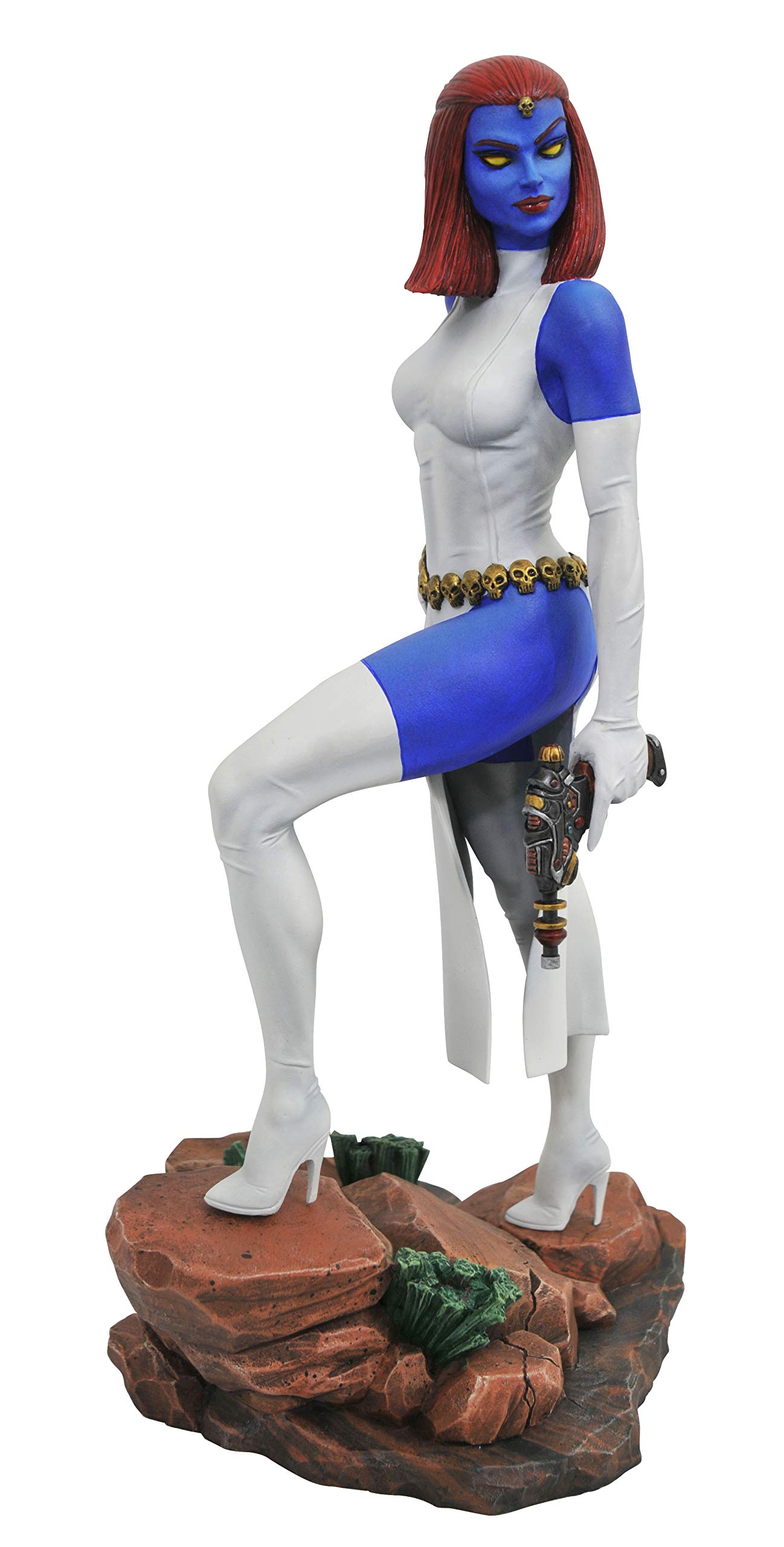 DIAMOND SELECT TOYS Marvel Premier Collection: Mystique Resin Statue, Multicolor, 11 inches