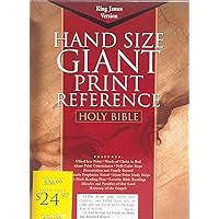 KJV Giant Print Reference Bible, Burgundy Imitation Leather Indexed (King James Version) KJV Giant Print Reference Bible, Burgundy Imitation Leather Indexed (King James Version) Imitation Leather