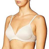 Warner's Women's Elements of Bliss Support and Comfort Wireless Lift T-Shirt Bra 1298, Butterscotch, 36C